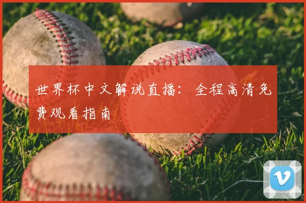 世界杯中文解说直播：全程高清免费观看指南